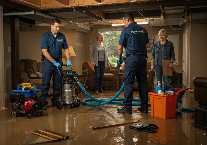 Basement Water Extraction and Removal Techniques process in Brookneal, VA